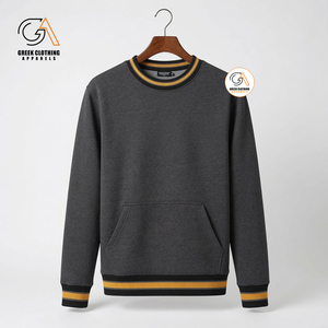 Sudadera con Letras Griegas Alpha Phi Alpha, Corte Regular, 100% Algodón Jersey, Estampado Digital, Ropa de Moda Griega para Hombre - Product Image 4