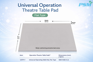 แผ่นรองโต๊ะผ่าตัด PSM แบบอเนกประสงค์ แบบแบน - Product Image 2
