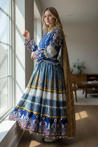 Vestidos Modernos de Estilo Afgano y Pakistaní para Fiestas y Bodas, Tallas Grandes, Ropa para Mujer, Nueva Llegada, Vestido Afgano Kuchi - Product Image 2
