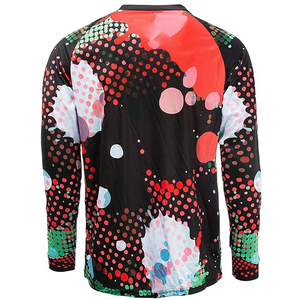 Jersey de Motocross Personalizado por Sublimación, Transpirable, de Malla, para Ciclismo MTB, Poliéster/Nailon, Secado Rápido, Ropa Deportiva - Product Image 2