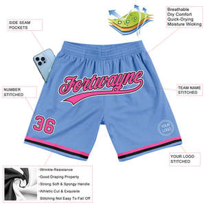 100% Polyester Mesh <b>Custom</b> Sublimation Shorts Sports Team Shorts Club Name Shorts Training Shorts Breathable Athletic Shorts OEM - Product Image 5