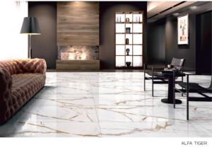 Elegante Baldosa de Porcelana Brillante 600x1200, Formato Grande, Superficie Pulida Premium, para Paredes y Pisos, Uso Interior y Exterior Moderno - Product Image 3