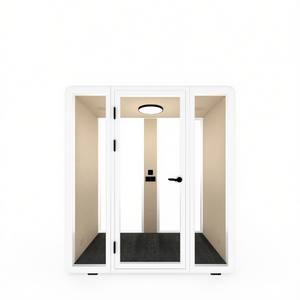 Duo HIPOD <b>Acoustic</b> Office Pods Indoor Modular Furniture with Excellent Sound Absorption for Workstations & Booths - Product Image 2