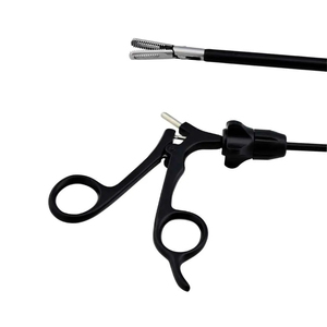 Pinza Fenestrada Agressiva de 5mm, 31cm, con Dientes Largos Serrados, Instrumento Quirúrgico Endoscópico Laparoscópico Reutilizable, CE - Product Image 1
