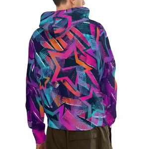 Sudadera con Capucha de Alta Calidad para Hombre, 100% Algodón, Felpa, Impresión Digital, Ropa Deportiva Urbana, Ropa de Gimnasio para Invierno - Product Image 2