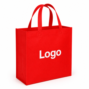 Sac fourre-tout en tissu non tissé blanc de grande taille avec poignée en corde pour les courses, le vin et les fêtes - Product Image 3