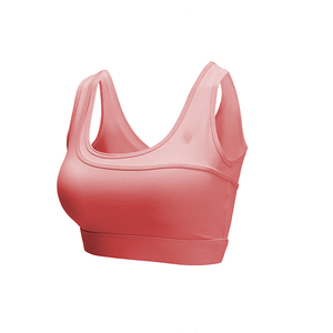 Custom Women's Wireless Racerback Plus Size Front Zip Shockproof Yoga Workout Gym Sports Bra <b>Animal</b> Print Rhinestone High - Product Image 4