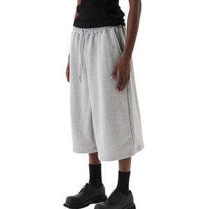 Wholesale 100% Cotton Men's Long Shorts Breathable Performance Sports Shorts for Gym Running Fitness Everyday Wear - Product Image 1