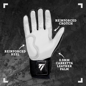 Gants de frappe de baseball de haute qualité, design en cuir souple inspiré de Bruce Bolt, pour un contrôle maximal du bâton. - Product Image 2