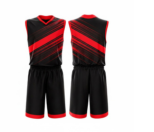 Custom Youth Basketball Uniform Sublimation Jersey Shorts Set for Dry Breathable Polyester Jersey And Shorts For <b>Men</b> Women - Product Image 6
