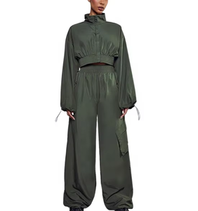 High Quality Summer Solid Embroidered Waterproof Breathable Windbreaker Tracksuit <b>Women's</b> Stylish Set Sportswear <b>Jacket</b> Plus - Product Image 1