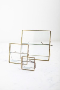 Modern Luxury Metal And Glass <b>Photo</b> <b>Frame</b> with Clear Glass Panel for Premium Home Decoration - Product Image 5