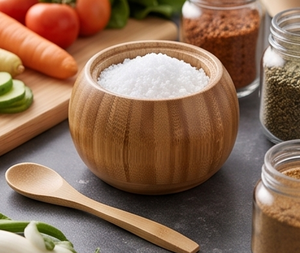 Handcrafted Wooden Salt And Sugar <b>Bowl</b> <b>With</b> <b>Lid</b> And Spoon Herb Spice Storage Container For Kitchen Use Eco Friendly Food Grade - Product Image 5