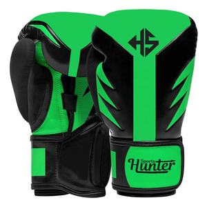 Guantes de boxeo personalizados de alta calidad con cuero genuino de vaca Muay Thai logotipo personalizado y diseño para hombres guantes de boxeo - Product Image 3