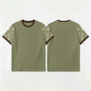 Camiseta Deportiva Informal para Hombre, de Manga Corta, Absorbente de Humedad, de Color Sólido, Ligera, Básica - Product Image 4