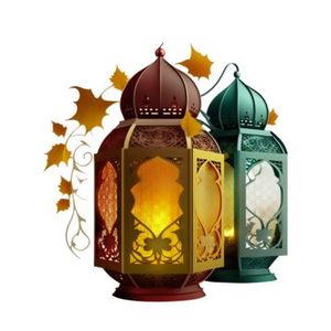 Lanterne en verre gaufré arabe, lanternes marocaines, porte-bougie en métal pour le Ramadan, décoration intérieure et jardin, lanterne décorative de sol - Product Image 3