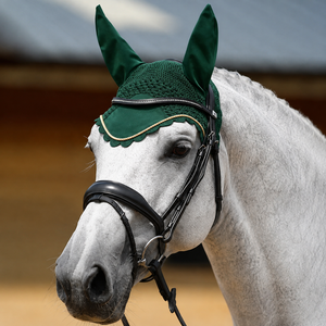 Brida para Montar a Caballo, Estilo Bonnet, de Cuero, Insonorizada, Hecha a Mano, Colores y Logotipo Personalizables, Venta al Por Mayor - Product Image 1