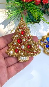 Designer Handmade Beaded Brooch Embroidery Lapel <b>Pin</b> Elegant Gift for Women and Fashion Lovers - Product Image 4