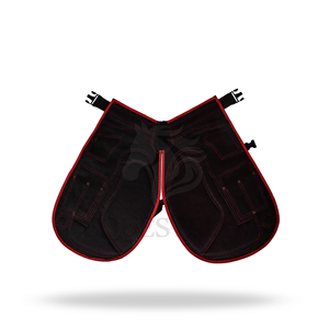 Farrier Leather Apron Horse Hoof Trimming Apron Split Leg Farrier <b>Chaps</b> with Tool Pockets - Product Image 5