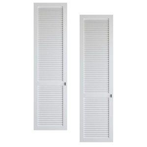 Portes battantes intérieures en bois massif de qualité supérieure, style café à persiennes, pour chambres, salons et intérieurs de maisons modernes - Product Image 1