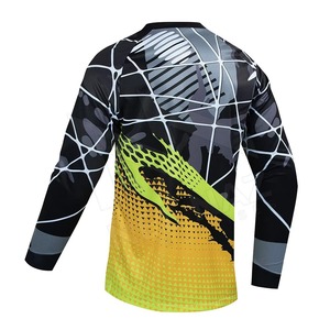 เสื้อเจอร์ซีย์วิบากสำหรับทีมแข่ง แขนยาว ผ้าโพลีเอสเตอร์ 100% แบบใหม่ล่าสุด สามารถสั่งทำได้ - Product Image 4