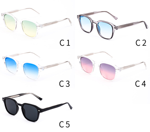 3507 Fashion Classic Luxury High Quality Gradient Lens Sunglasses Designer Customized Logo <b>Computer</b>+CP Square Sunglasses 2025 - Product Image 6