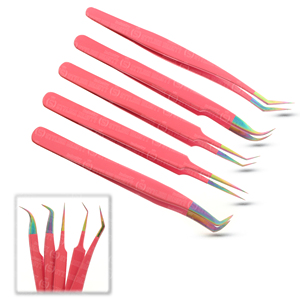 Nouvelle gamme de cils en acier inoxydable 2D-6D avec logo personnalisé antistatique de précision durable pour l'application des cils - Product Image 4
