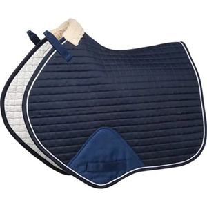 Vente en gros de tapis de selle en mousse de luxe en satin, OEM ODM, faible MOQ, tapis d'équitation personnalisés confortables - Product Image 2