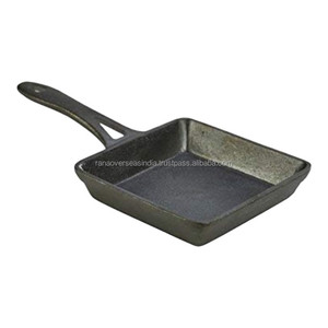 Mini sartén cuadrada de hierro fundido - Product Image 2
