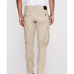 Pantalones cargo para hombre de fabricación profesional, muy demandados, tela resistente, con bolsillos cargo, para uso casual. - Product Image 2