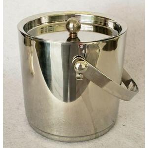 High Insulated Stainless Steel Ice <b>Bucket</b> <b>With</b> <b>Lid</b> And Scoop Hammered Design Double Wall Ice <b>Bucket</b> For Home Bar Party Use - Product Image 4