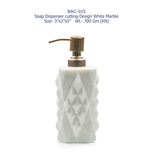 Marble Foam <b>Soap</b> Dispenser for Bathroom Countertop Modern Desktop Pump Refillable Hygienic Design for Home Hotel at Bulk Price - Product Image 3