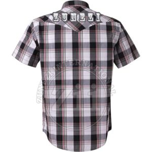 Chemise en flanelle imprimée automne-hiver, haute qualité, manches longues, à carreaux, boutonnée, avec deux poches et doublure polaire - Product Image 2