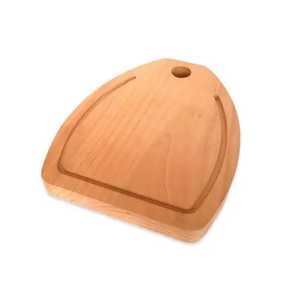 Tabla de servir rectangular de madera de acacia, duradera, antibacteriana, plegable, ligera, con asa lateral, elegante bandeja para charcutería y queso - Product Image 1