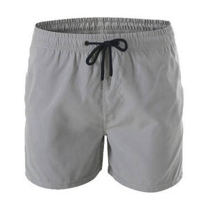 Pantalones Cortos de Hombre al por Mayor, Ecológicos, Transpirables, Antiarrugas, de Poliéster, Cintura Media, con Cordón Ajustable y Bolsillos, Lisos - Product Image 6