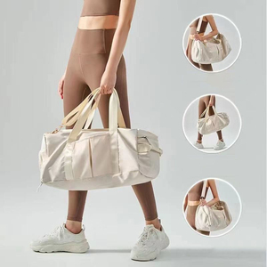 Bolsa de Viaje Personalizada con Logotipo, de Tela Oxford Ligera, Gran Capacidad, para Deportes y Gimnasio, con Cierre, MOQ Bajo, Bolsa de Lona para Ropa - Product Image 6