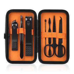 Kit de manucure 7 en 1 en acier inoxydable, ensemble d'outils de manucure, étui portable, style classique pour adulte - Product Image 6