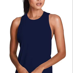 Top Trending Women's Tank Top 100% Cotton Quick Dry Breathable Gym Fitness Casual Wear Sleeveless Luxury Style <b>Light</b> Weight High - Product Image 1