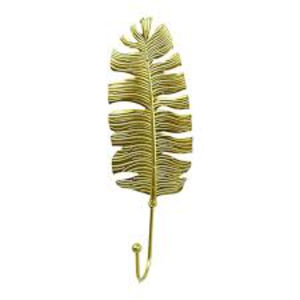 ตะขอแขวนติดผนังและอุปกรณ์แขวนคุณภาพสูง ดีไซน์ใบไม้หล่อจากอะลูมิเนียมชุบทองเกรดพรีเมียม รูปลักษณ์สวยงาม - Product Image 2