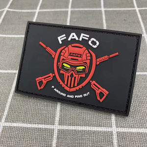 Étiquettes personnalisées en PVC souple transparent avec logo, patchs à coudre, fabricant de patchs en caoutchouc écologiques pour chapeaux et accessoires vestimentaires - Product Image 3