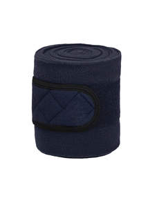 Vendas ajustables para caballos de polo con cierre de velcro, vendas de lana suave para entrenamiento y equitación. - Product Image 2