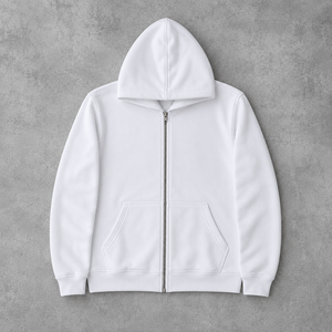 Sweat-shirt à capuche zippé pour homme, coupe décontractée, en polaire chaude et épaisse - Product Image 4