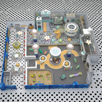 Parque Infantil Interior Comercial Personalizado con Temática de Astronautas, Equipo de Juego Suave para Niños, para Centros de Entretenimiento Familiar