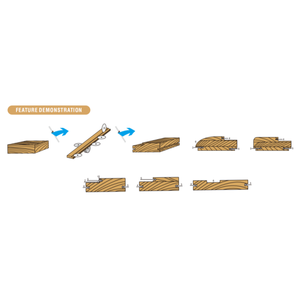 Machine à scier horizontale automatique pour le fraisage et le rainurage des cadres de portes, équipement de menuiserie - Product Image 6