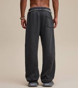 Pantalon Homme 100% Coton Anti-boulochage Taille Élastique Personnalisable – Pantalon de Jogging en Coton Premium pour Homme 2026 - Product Image 6