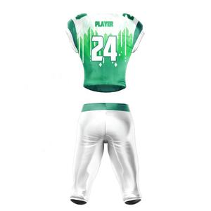 2024 personnalisé Football américain uniforme ensemble respirant vente en gros Sublimation maillots imprimé équipe Logo numéro plus tailles disponibles - Product Image 3
