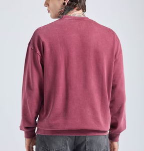 Sweat-shirts pour hommes de qualité supérieure, 100% coton, 380 GSM, molleton lourd, imprimé, respectueux de l'environnement, coupe classique, multicolores - Product Image 3