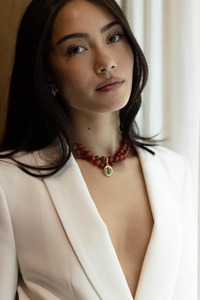 Collar de Resina Ecológico de Joyería de Moda, Hecho a Mano en India, Moderno y Atractivo para Mujeres y Niñas, Gran Venta - Product Image 4