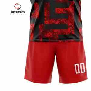 ชุดฟุตบอลพิมพ์ลายแบบกำหนดเองได้ คุณภาพสูง ชุดฟุตบอลสั่งทำพิเศษ น้ำหนักเบา แขนสั้น คอกลม - Product Image 6