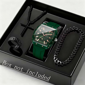 Reloj de Cuarzo para Hombre B922 de Lujo con Esfera Triangular de Silicona, Estilo Deportivo Sencillo - Product Image 5